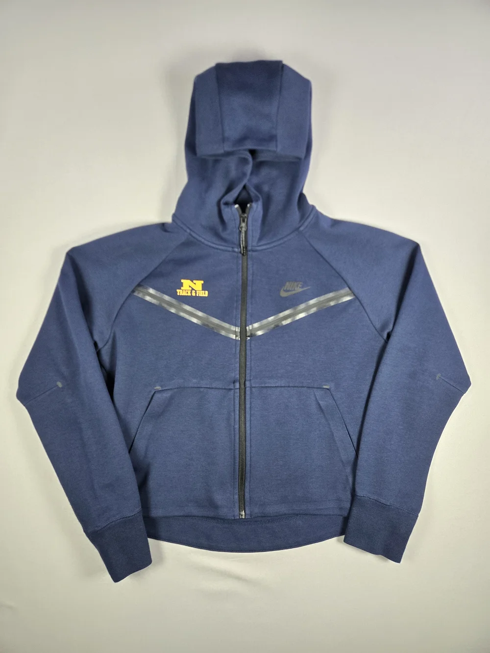 Nike Player Exclusive Tech Track Fleece Full-Zip Windrunner Hoodie Blue Size XS